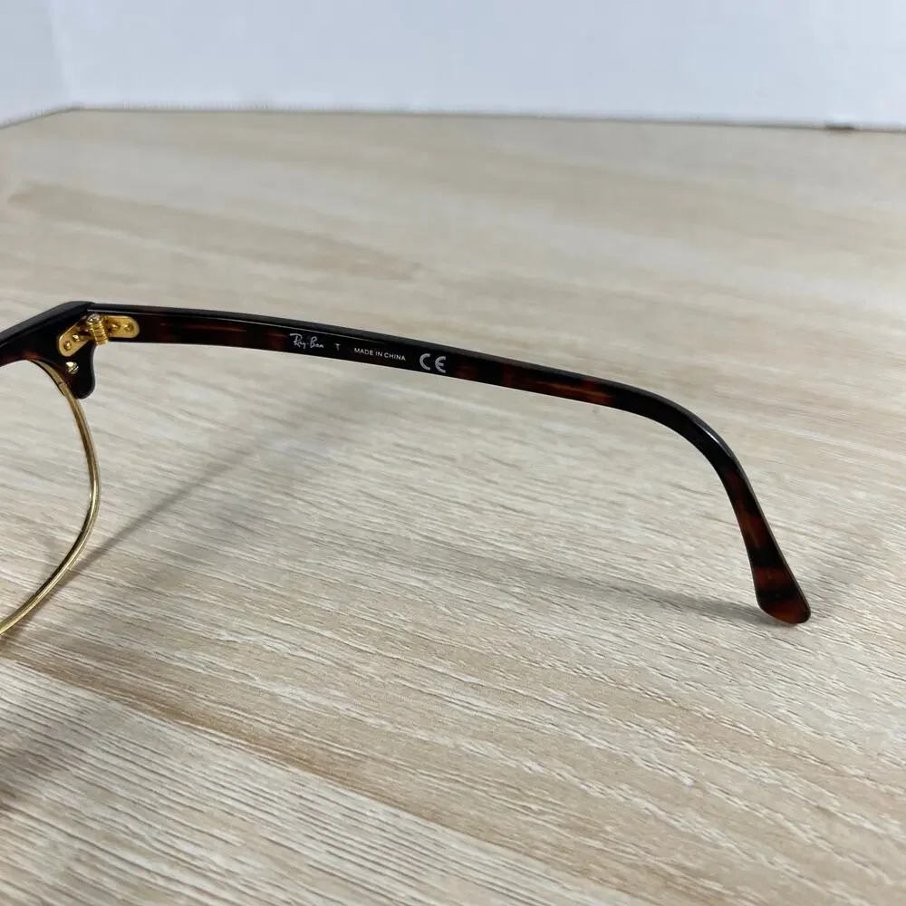 Ray-Ban RB5154 2372 Eyeglasses PARTS ONLY Tortoise Shell Frames 49-21-140